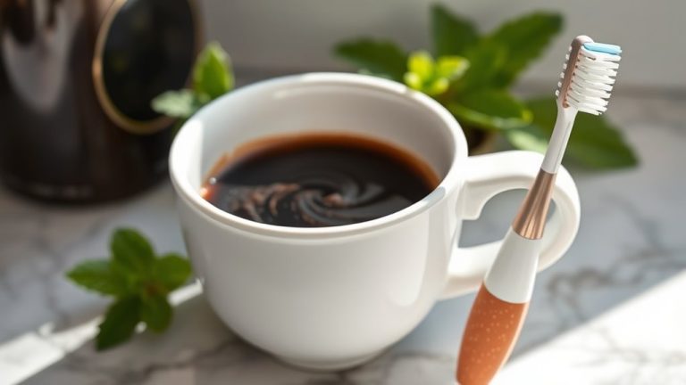 The Secret to Keeping Coffee Stains Off Your Teeth